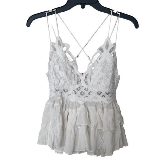 Free People Adella White Camisole Size XS, S- NWT - Picture 3 of 6